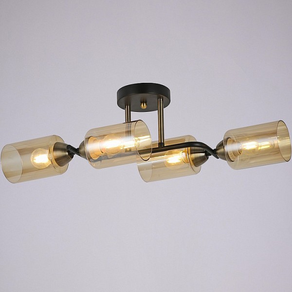 Светильник на штанге ILLUMICO Bice бронза арт. IL8148-4COU-79 BK BR Bice