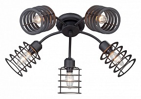 Потолочная люстра Vitaluce 4916 черный арт. V4916-1/5PL