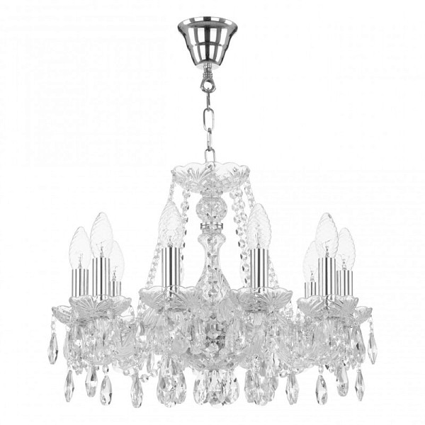 Подвесная люстра Bohemia Ivele Crystal 116 никель арт. 116/10/165 Ni