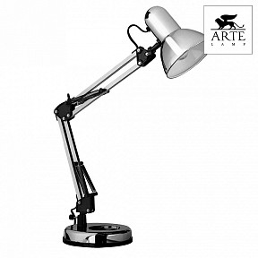 Настольная лампа офисная Arte Lamp Junior хром арт. A1330LT-1CC