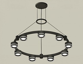 Подвесная люстра Ambrella Light XR черный арт. XR92051901