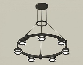 Подвесная люстра Ambrella Light XR черный арт. XR92051601