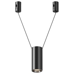 Подвесной светильник Maytoni Technical Focus Led черный арт. TR157-1-12W4K-B