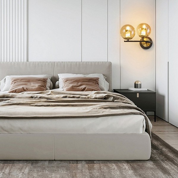 Бра Arte Milano Neapolis-73708 золото арт. 273708/2B BK/GD