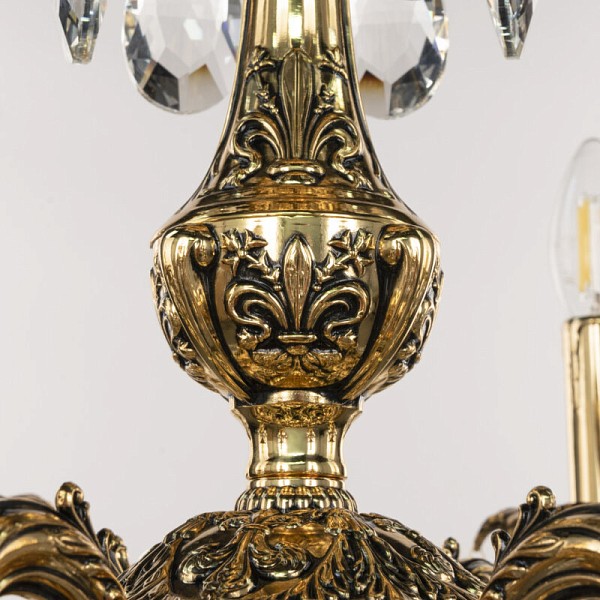 Подвесная люстра Bohemia Ivele Crystal AL7901 золото арт. AL79101/6/175 B GB