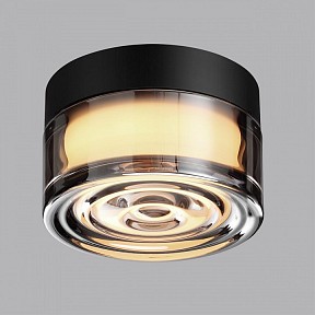 Накладной светильник Odeon Light RONDA черный арт. 7157/6CL