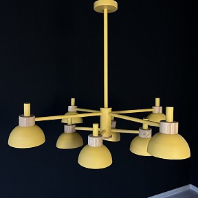Люстра на штанге Imperiumloft Fanta A Lights Yellow желтый арт. FANTA_A01