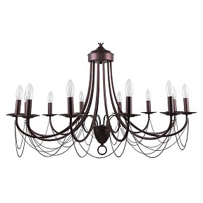 Подвесная люстра F-promo Plini коричневый арт. 2590-12P