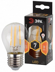 Лампа светодиодная Эра F-LED  арт. F-LED P45-7W-827-E27