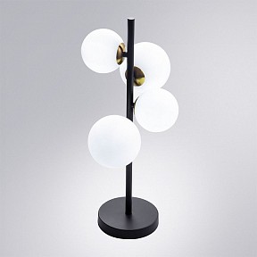 Настольная лампа декоративная Arte Lamp Gemini черный арт. A2243LT-4BK