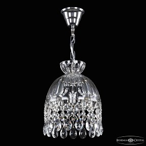 Подвесная люстра Bohemia Ivele Crystal 5478 никель арт. 5478/22 Ni Clear/M-1H