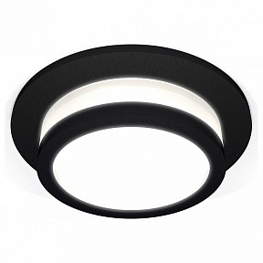 Встраиваемый светильник Ambrella Light XC черный арт. XC6513060