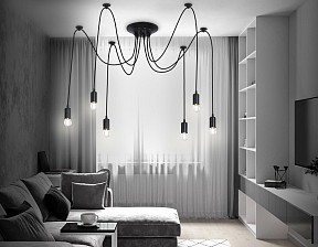 Подвесная люстра Ambrella Light TR черный арт. TR8178