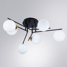 Потолочная люстра Arte Lamp Gemini черный арт. A2243PL-6BK