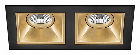 Встраиваемый светильник Lightstar Domino черный арт. D5270303