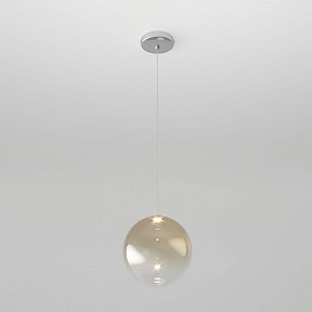 Подвесной светильник Eurosvet Wonder серый арт. 50230/1 LED янтарный