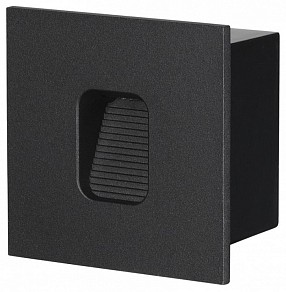 Встраиваемый светильник Odeon Light Vitty черный арт. 6650/1WL3