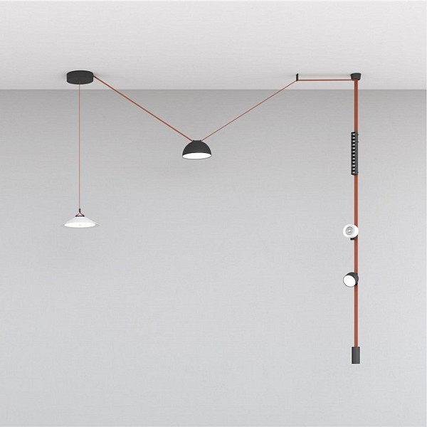 Накладной светильник Denkirs BELTY SPOT черный арт. DK5541-WH+BK