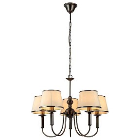 Подвесная люстра Arte Lamp Alice бронза арт. A3579LM-5AB