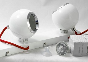 Спот Lussole LOFT белый арт. LSP-9958