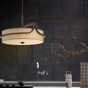 Подвесной светильник LIGHTERA Goodman коричневый арт. LE225L-4BR