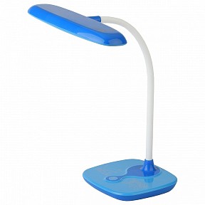 Настольная лампа офисная Эра NLED-432 яркие арт. NLED-432-6W-BU