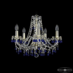 Подвесная люстра Bohemia Ivele Crystal 1410 золото арт. 1410/5/160 G V3001