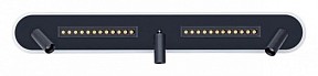 Спот Arte Lamp Pisces черный арт. A2220PL-3BK