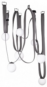 Подвесная люстра Loft it Picot серый арт. 10240/7