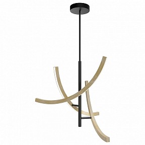 Люстра на штанге Maytoni Wabi черный арт. MOD428PL-L27BK