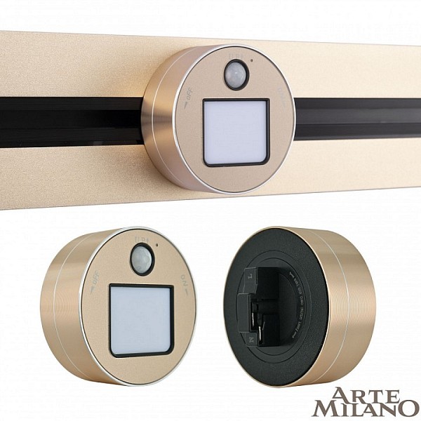 Накладной светильник Arte Milano Am-track-sockets золото арт. 380011TLS/LWS Gold
