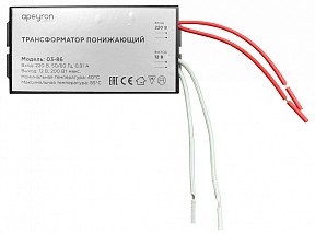 Блок питания Apeyron Electrics  Черный арт. 03-86