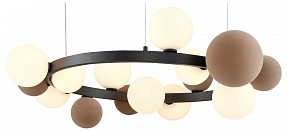 Подвесная люстра Wertmark Berta черный арт. WE237.15.003