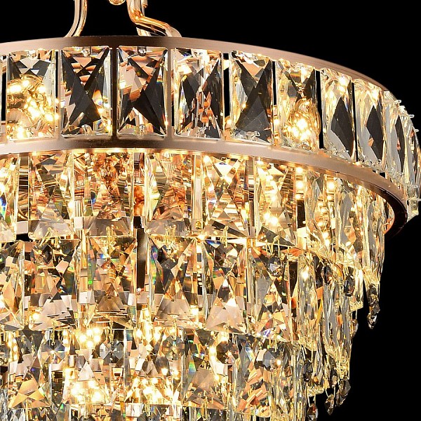 Подвесная люстра ILLUMICO IL5569 золото арт. IL5569-9PDI-39 SGD Berta