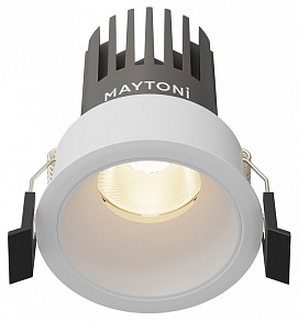 Встраиваемый светильник Maytoni Technical Омут белый арт. DL115-10W-3K-W