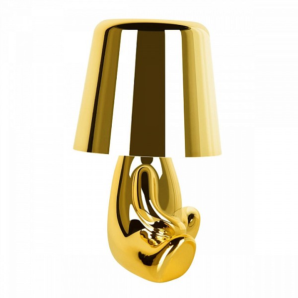 Настольная лампа декоративная Loft it Brothers желтый арт. 10233/E Gold