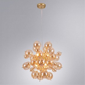 Подвесная люстра Arte Lamp Molecule желтый арт. A8313SP-6GO