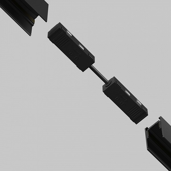 Соединитель для треков Maytoni Accessories for tracks Exility черный арт. TRA034CPC-42B-5-1