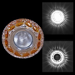 Встраиваемый светильник Reluce  хром арт. 00757-9.0-001CN MR16+LED3W CL+TEA