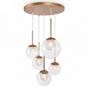 Подвесной светильник Maytoni Basic form желтый арт. MOD521PL-05G