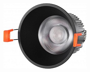 Встраиваемый светильник iLedex Technical Mars черный арт. 212-12W-D95-4000K-24DG-BK