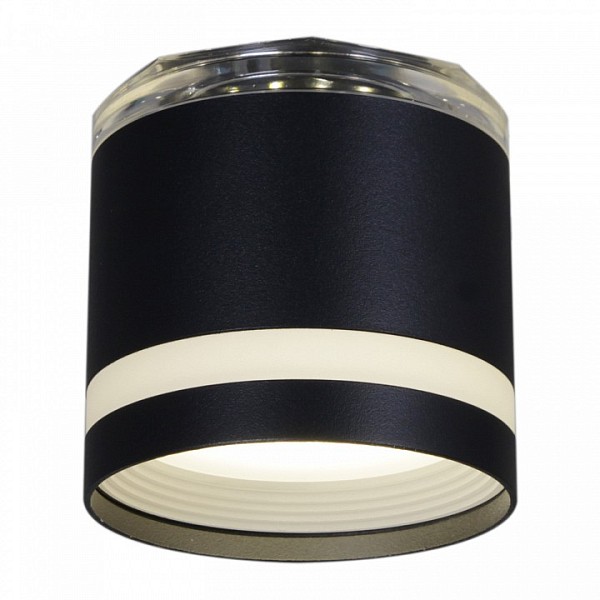 Накладной светильник Reluce  неокрашенный арт. 53001-9.5-001LD GX53+LED3W BK