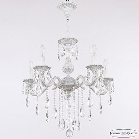 Подвесная люстра Bohemia Ivele Crystal AL7801 металл арт. AL78101/5/175 B WMN