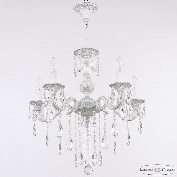 Подвесная люстра Bohemia Ivele Crystal AL7801 металл арт. AL78101/5/175 B WMN
