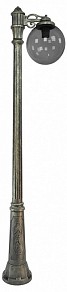 Фонарный столб Fumagalli Globe 300 бронза арт. G30.157.S10.BZE27