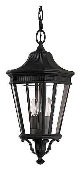 Подвесной светильник Feiss Cotswold Lane черный арт. FE-COTSLN8-M-BK