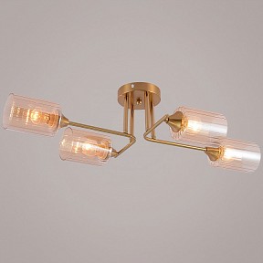 Люстра на штанге Reluce  медь арт. 19610-0.3-04 COPPER