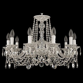 Подвесная люстра Bohemia Ivele Crystal AL1602 металл арт. AL16302/10/240 WMN