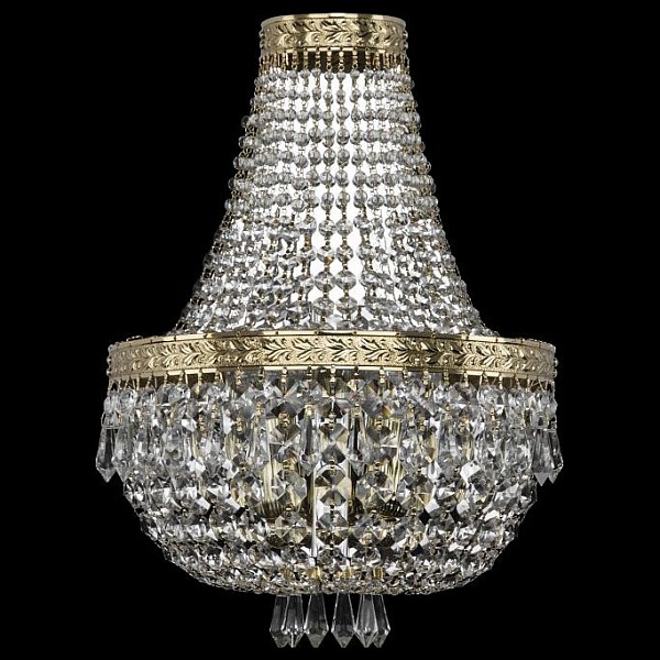 Бра Bohemia Ivele Crystal 1927 золото арт. 19271B/H1/25IV G