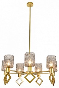 Люстра на штанге Indigo Preda золото арт. 13025/7R Gold